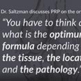 Orthobiologics with Dr. Saltzman on the OrthoPAcPodcast